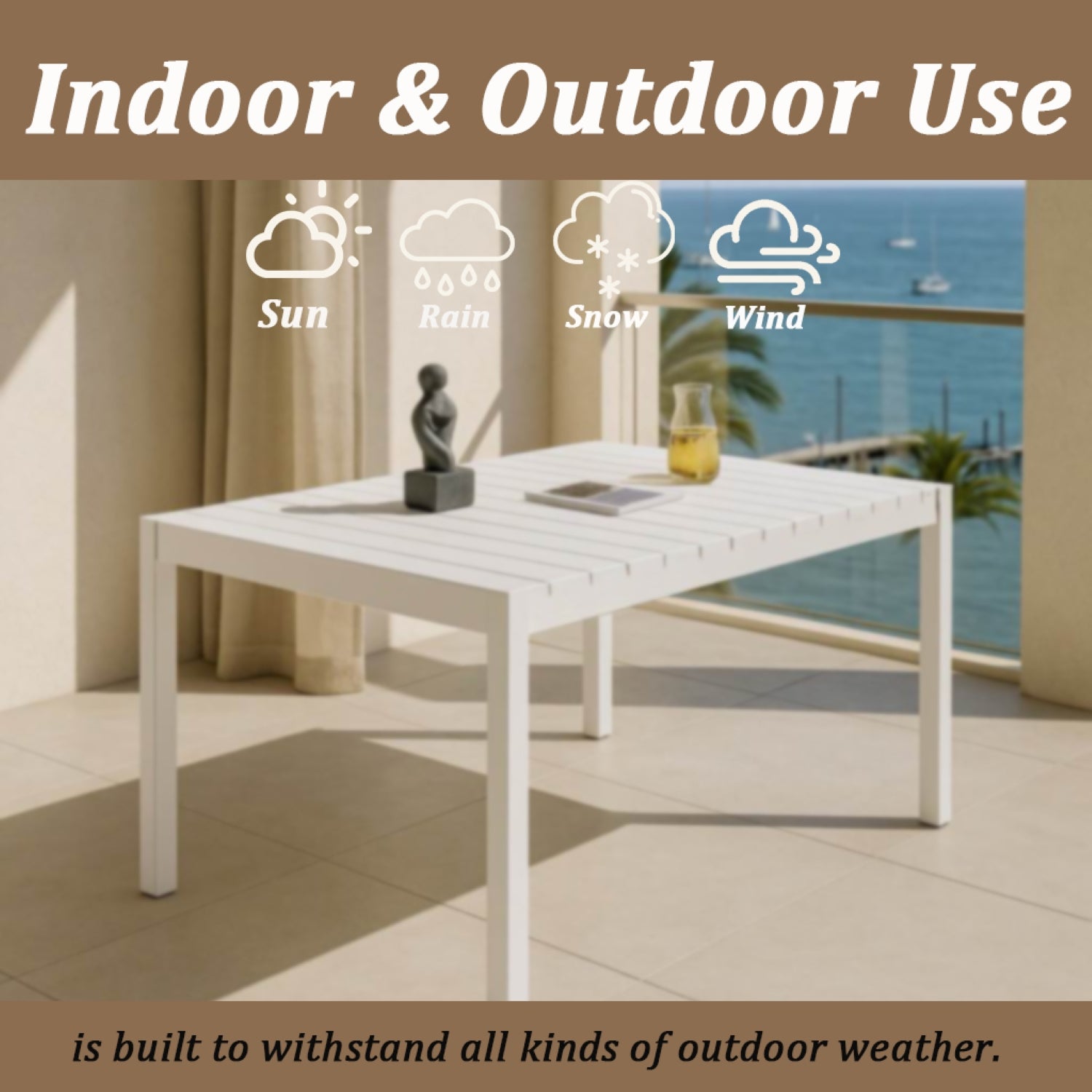 Summer - 4-Pack Tropical Patio Furniture Set