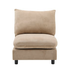 99 in. Oversize 5-Piece L Shaped Modular Sectional Sofa