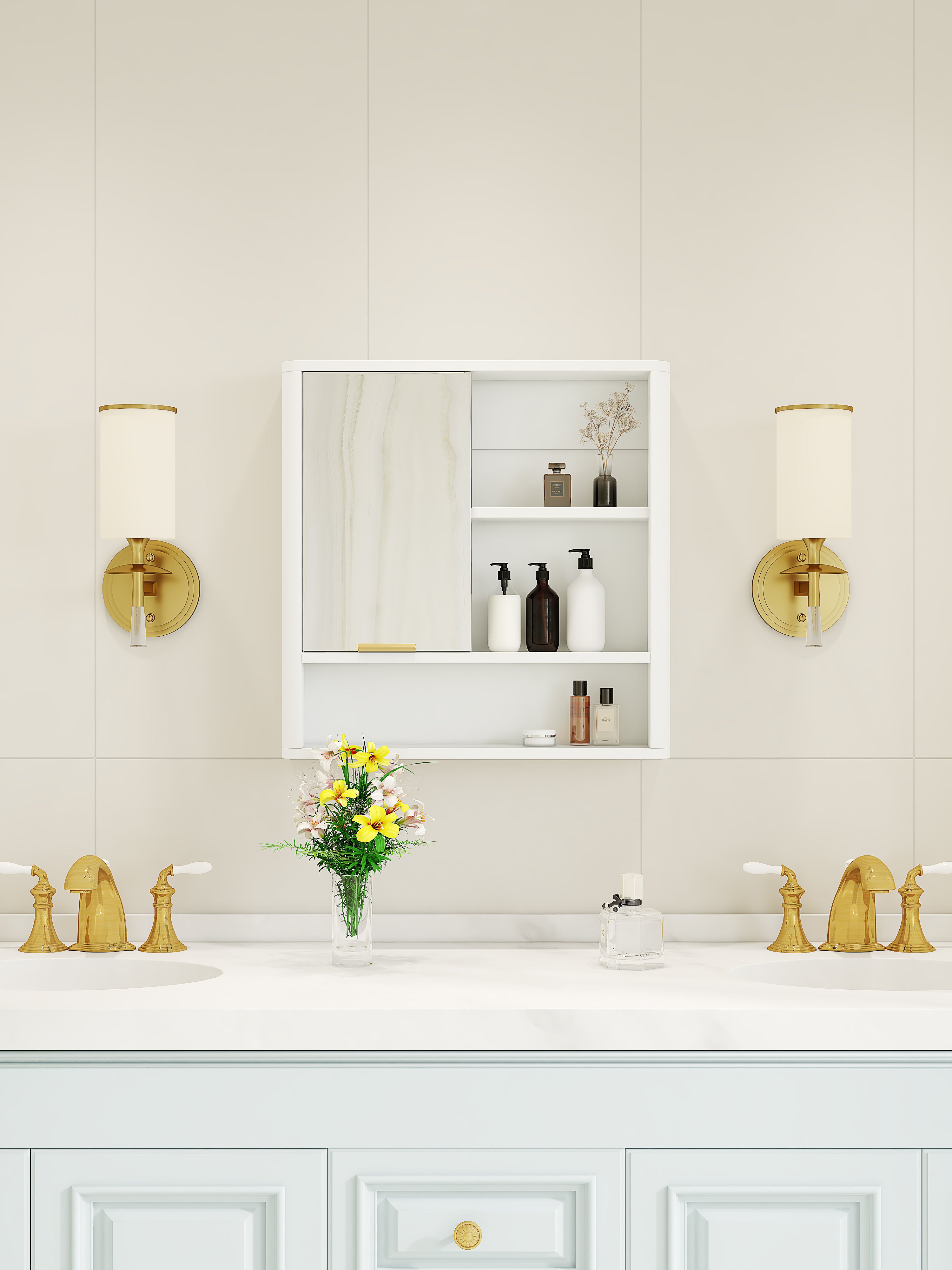 Modern Bathroom Mirror Cabinet