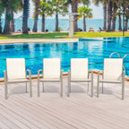 VRSHWO Garden Patio Chairs Set of 2
