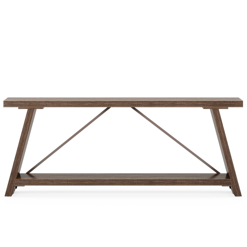 70.9 Inches Extra Long Sofa Table Behind Couch