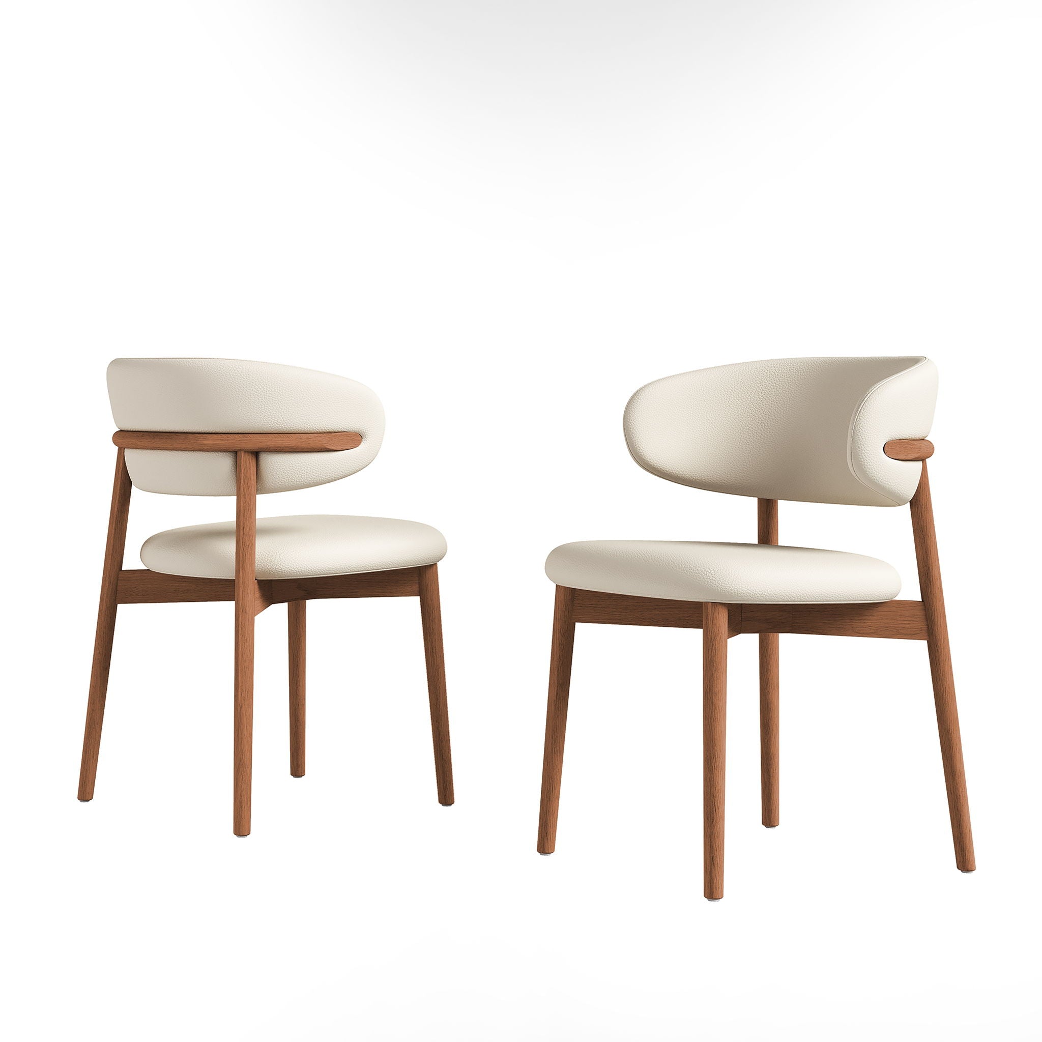 Dining Chairs For Dining Room (Set of 2) - White