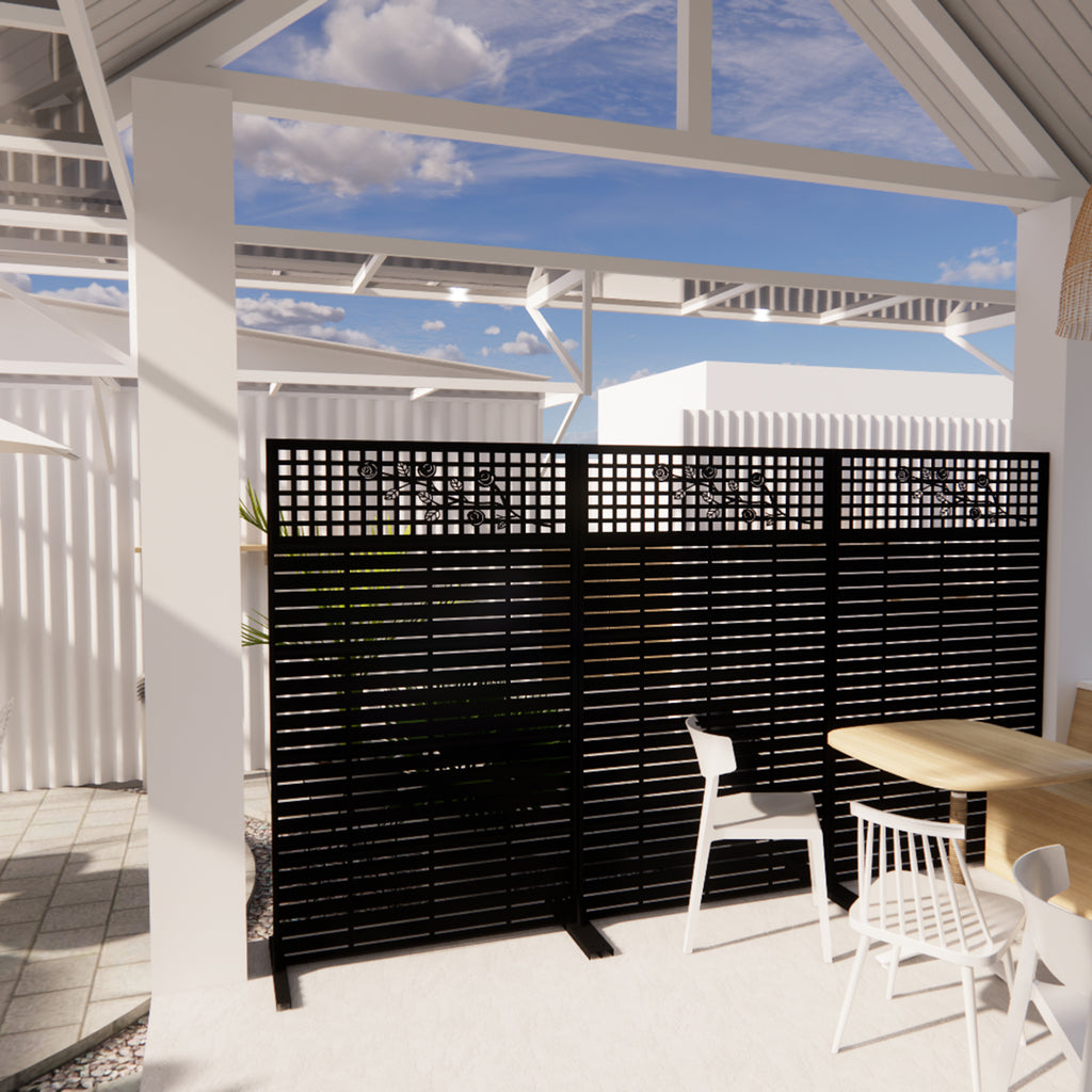 Metal Privacy Screens 72" H x 43.3" W