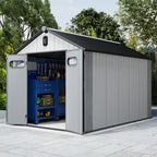 8x14 Ft Resin Outdoor Storage Shed