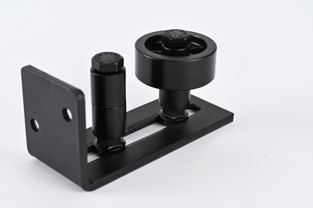 8 Ft Double Sliding Barn Door Track and Handle Hardware Kit