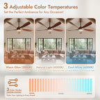 52 Inch Ceiling Fan with Light