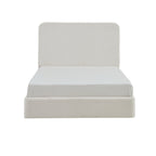 Canter Tall Headboard Upholstered Bed - Pearl