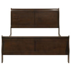 Cappuccino Queen Sleigh Bed