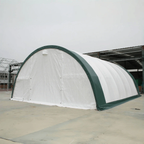 Single Truss Arch Storage Shelter W30'xL65'xH15' 11oz PE