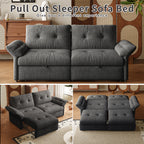 Multi-Functional Sofa with Convertible Bed
