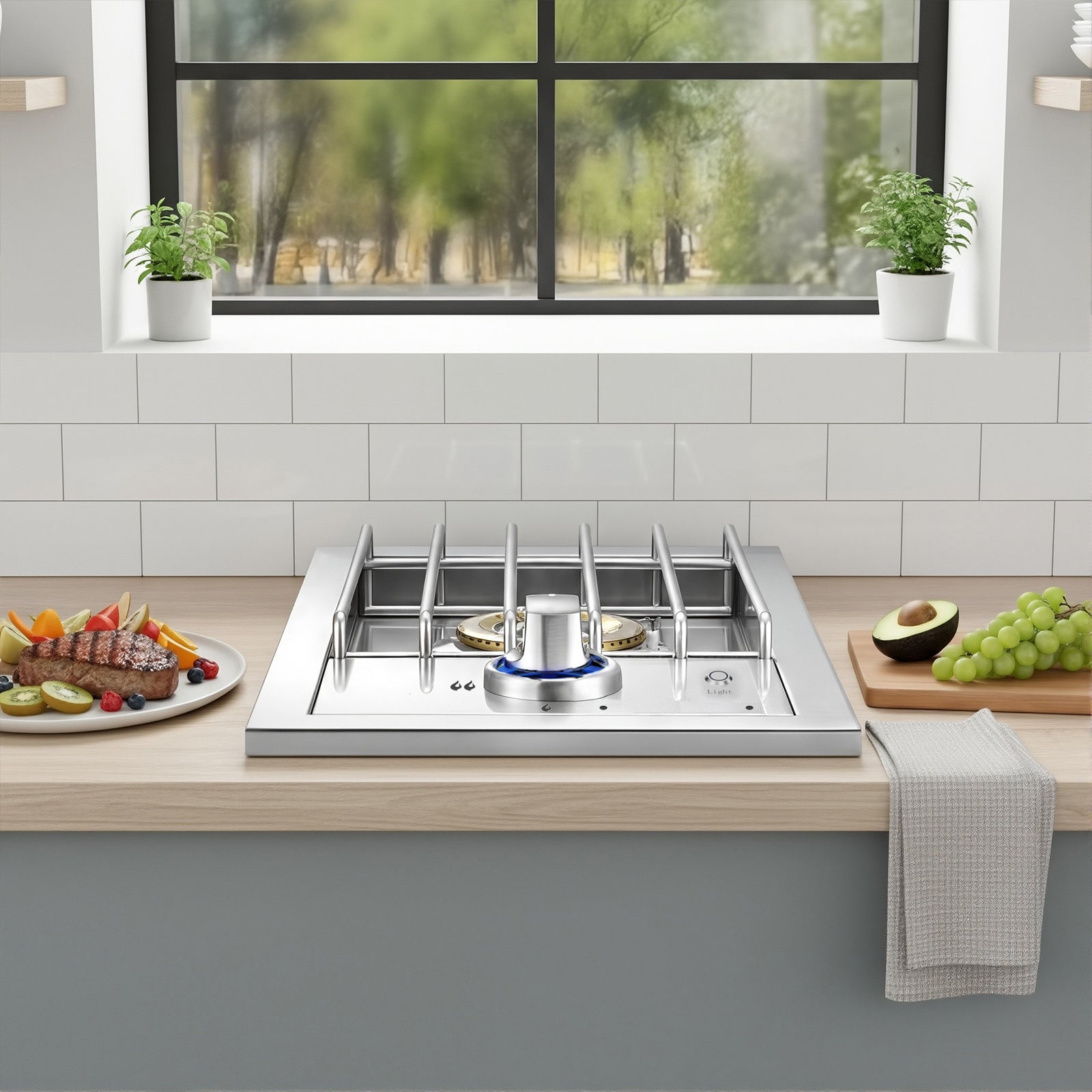 Single Grilling Side Burner