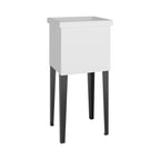 Bari Freestanding and Compact Plastic Laundry Utility Sink