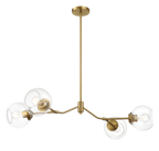 Jewel Four Lights Modern Farmhouse Chandelier