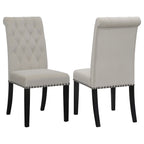Sand and Rustic Dining Chairs