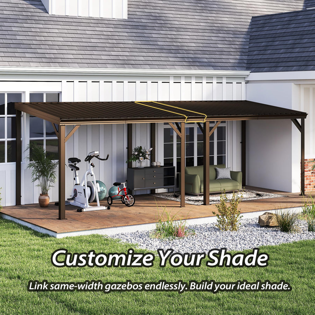 Gazebo Connector Kit for 8ft Width Wall Mounted Gazebos