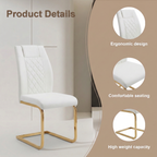 High-Back Dining Chairs Set of 4