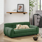Soft and Comfortable Pet Sofa with Backrest and Armrests