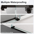 Frameless Single Sliding Shower Door