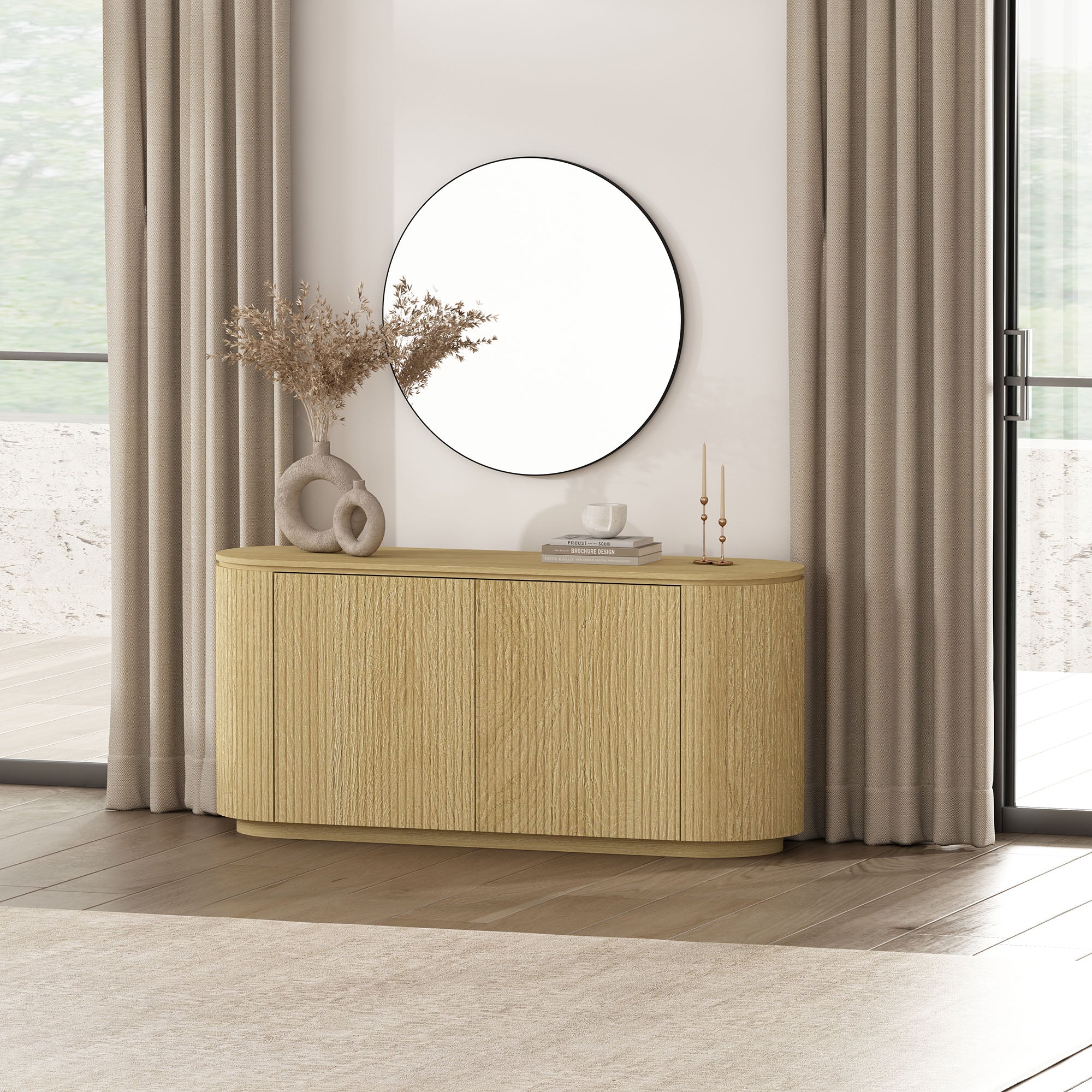 Olivia Modern 60" Sideboard