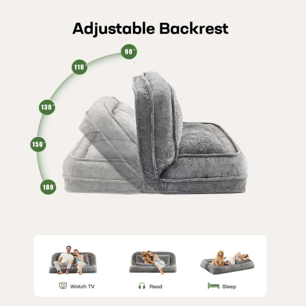 Double Human Dog Bed Lazy Sofa