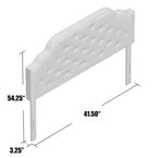 Tufted Upholstered Headboard Twin Size