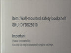 Wall-Mounted Kids Bookshelf with 3 Front-Facing Display Shelves