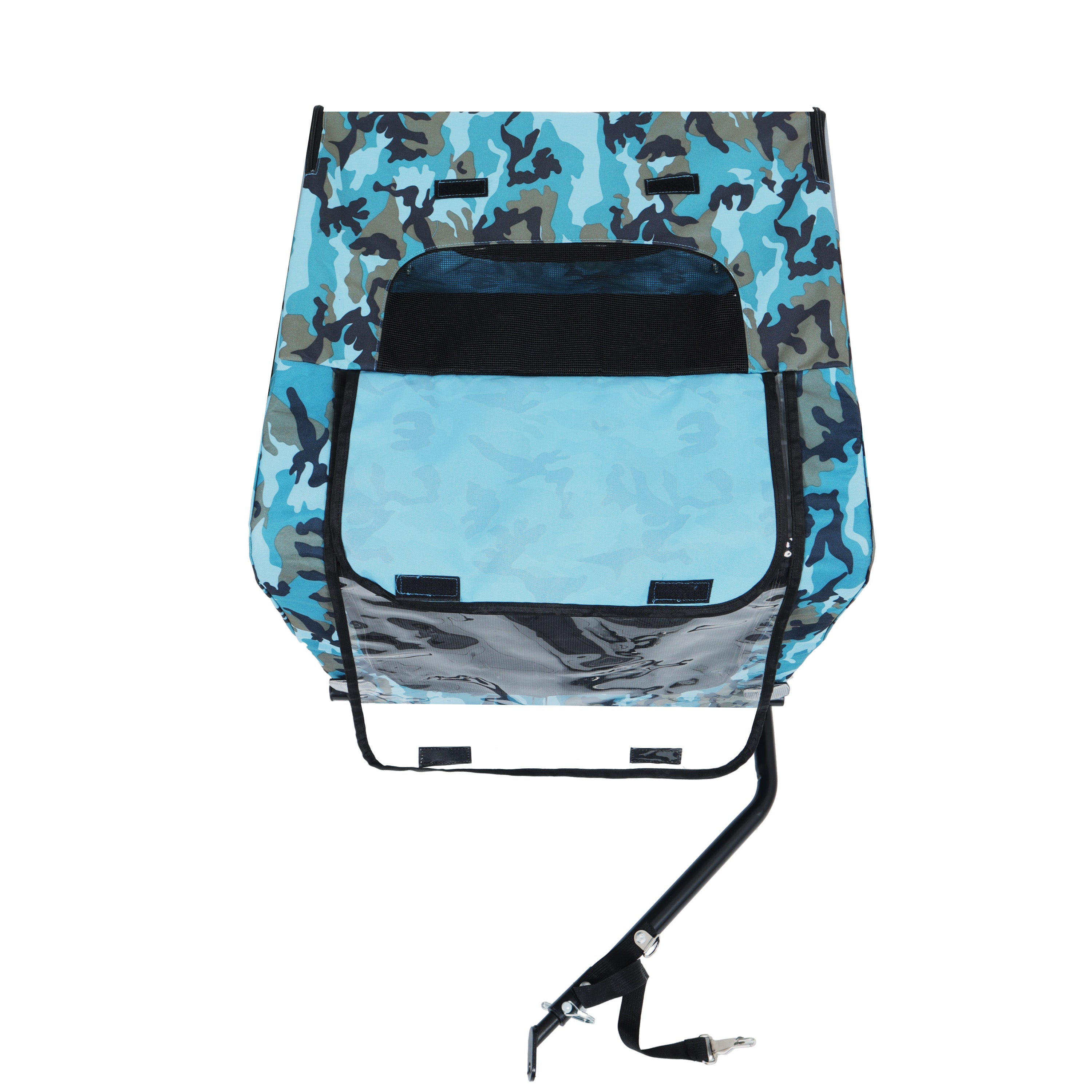 Outdoor Heavy Duty Collapsible Pet Bike Trailer
