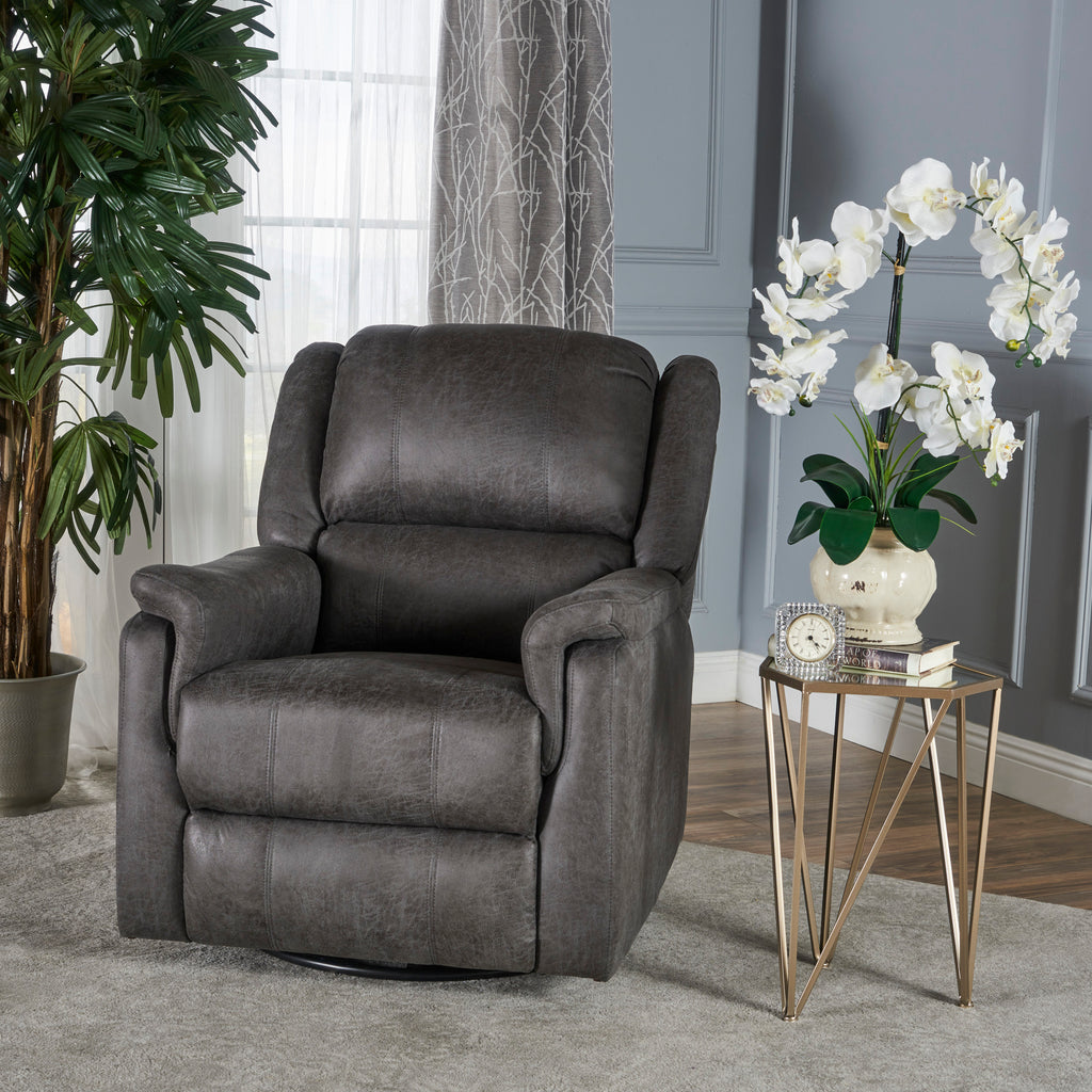 Glider Recliner With Swivel