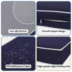 Cushion Covers for 6-Seater Wicker Rattan Sectional Sofa