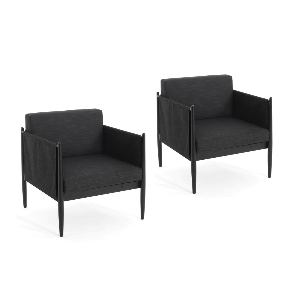Dawson Outdoor Patio 2-Pc Club Chair Set