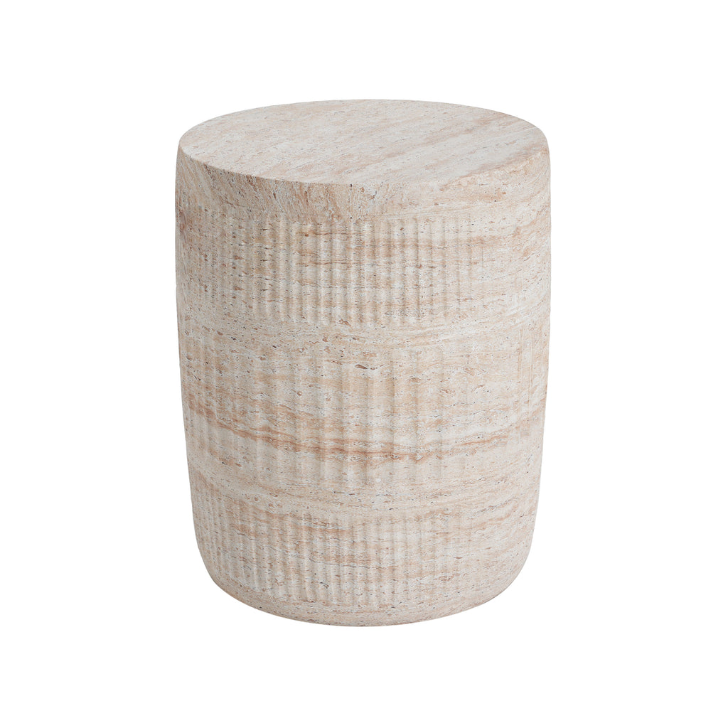 Outdoor/Indoor Lightweight Concrete Side Table