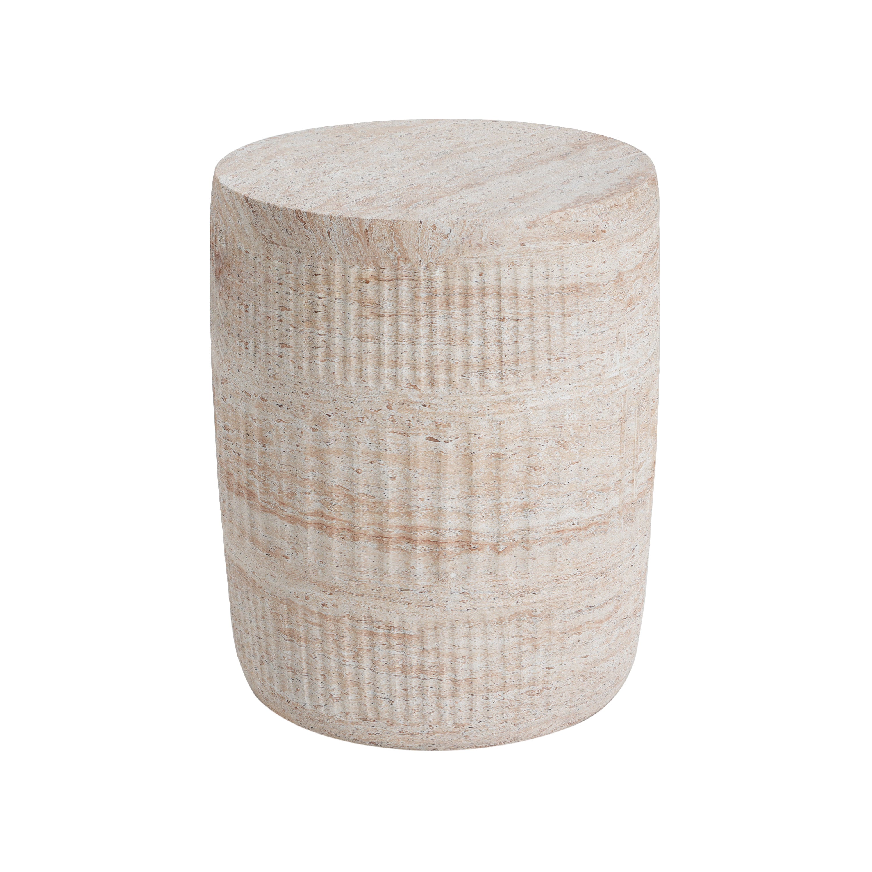 Outdoor/Indoor Lightweight Concrete Side Table