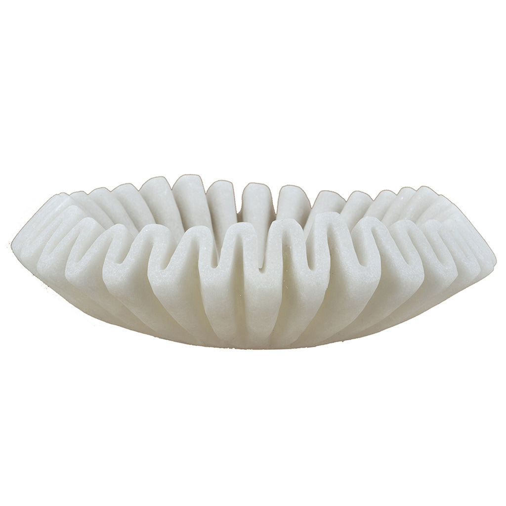 D9.5x2.5" Wavy Round Bowl