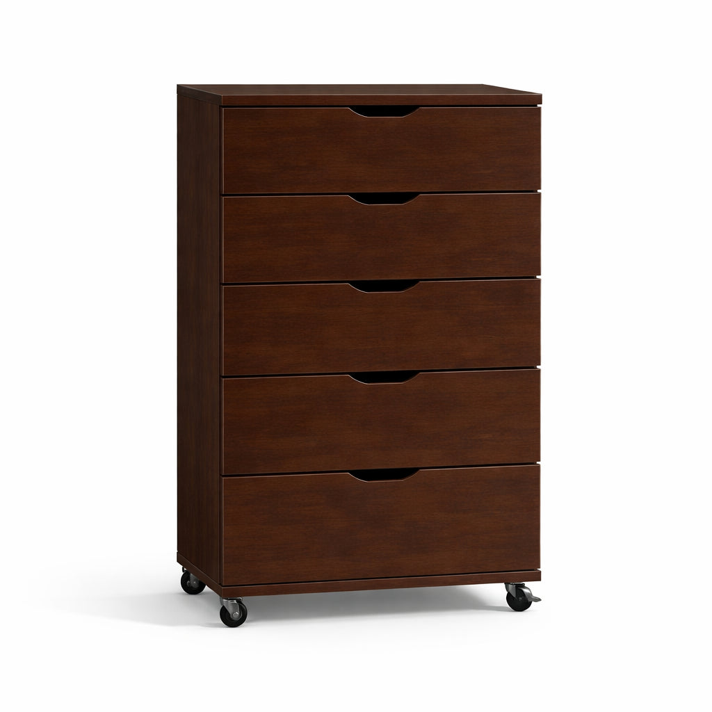 5 Drawer Dresser on Wheels