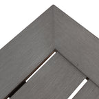 Modern Outdoor Aluminum Dining Bench