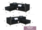 Paige G828B-SC Sofa Chaise