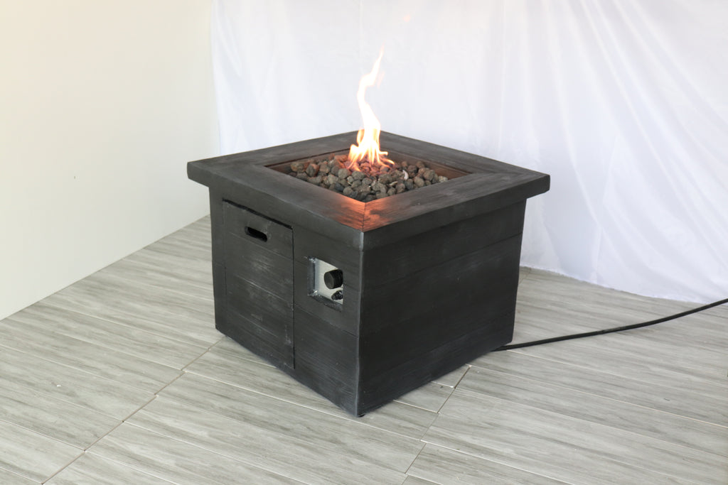 Fiber Reinforced Concrete Propane/Natural Gas Fire Pit Table