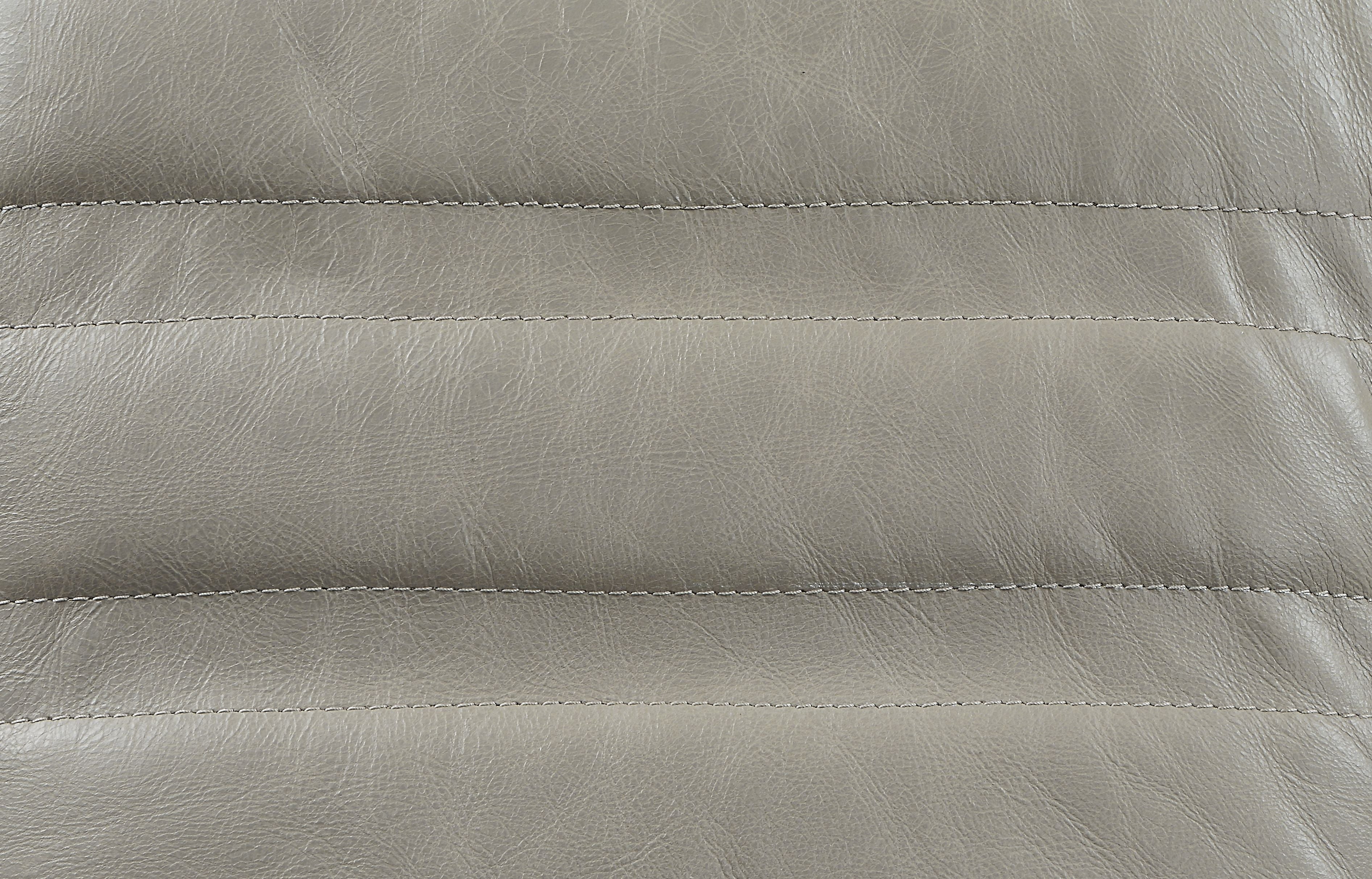 Piran Twilight Top Grain Leather Accent Chair with Swivel