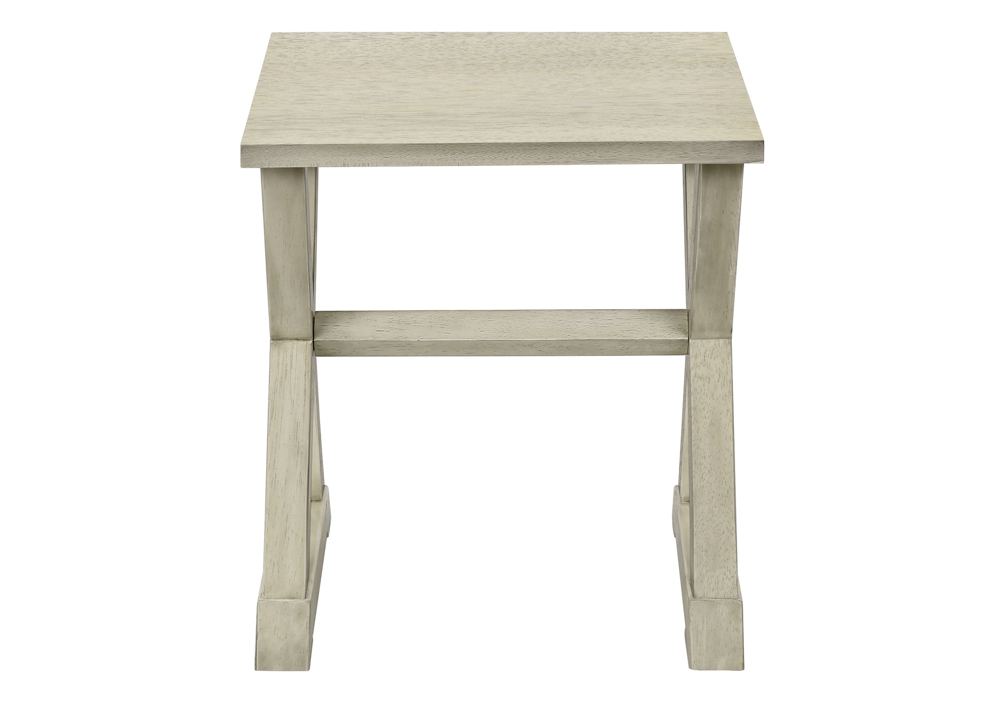 Antique White Accent Table