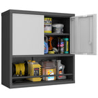 Metal Adjustable 2 Doors Storage Cabinet