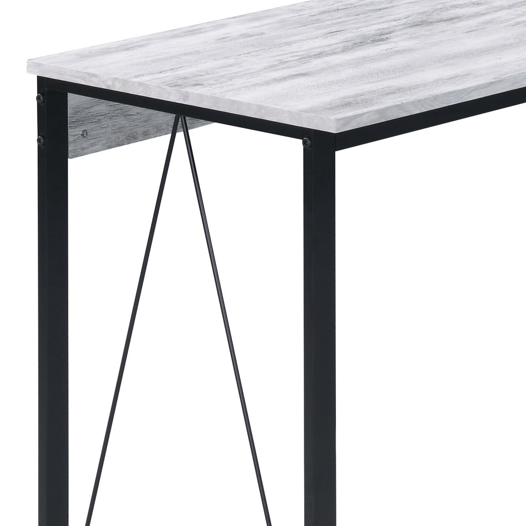 Zaidin Antique White Desk