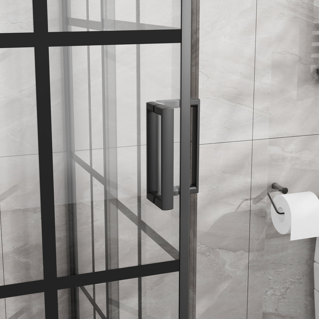 Goodyo Corner Shower Door 36 in. D x 36 in. W x 72 in. H