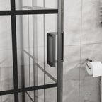 Goodyo Corner Shower Door 36 in. D x 36 in. W x 72 in. H