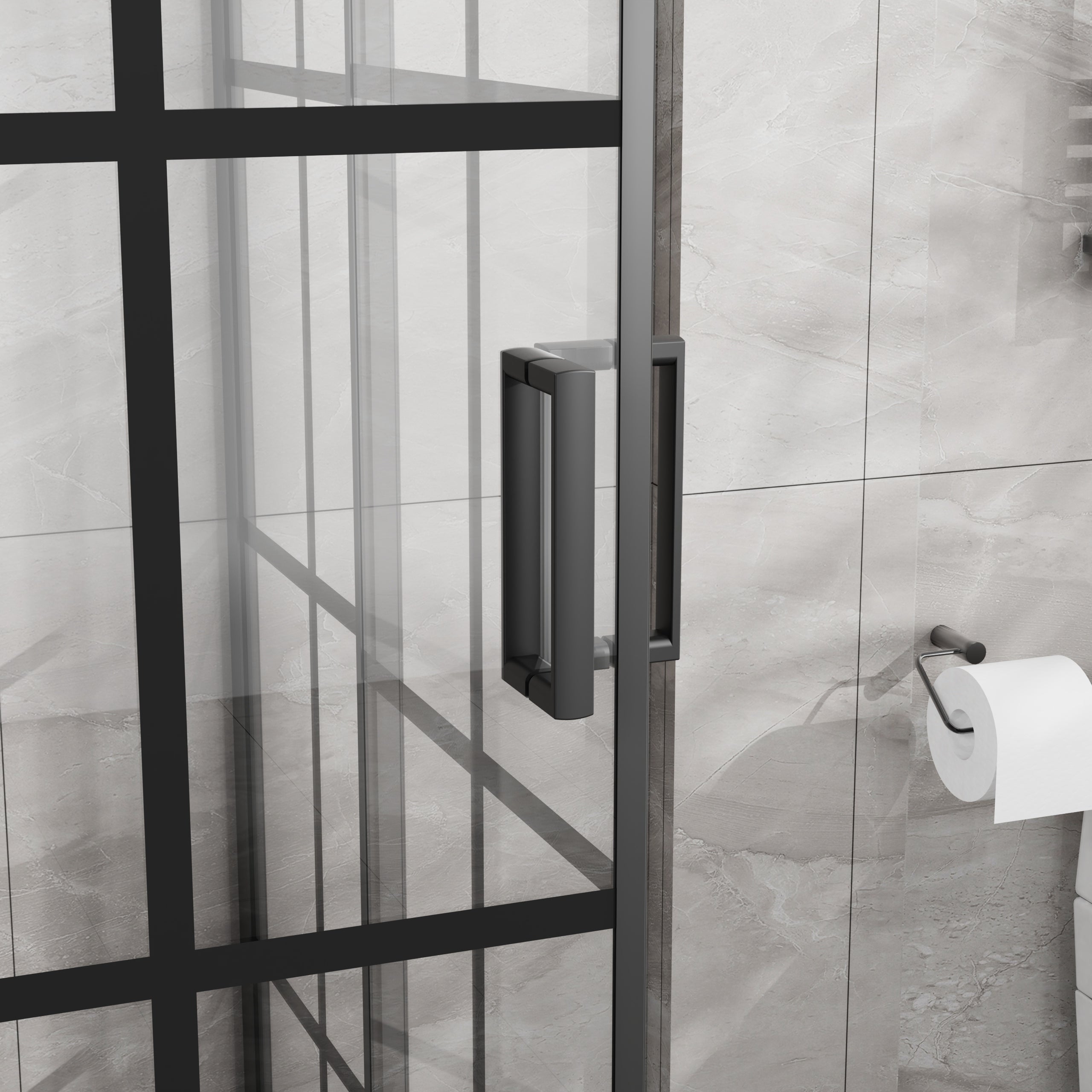 Goodyo Corner Shower Enclosure 36 in. D x 36 in. W x 72 in. H