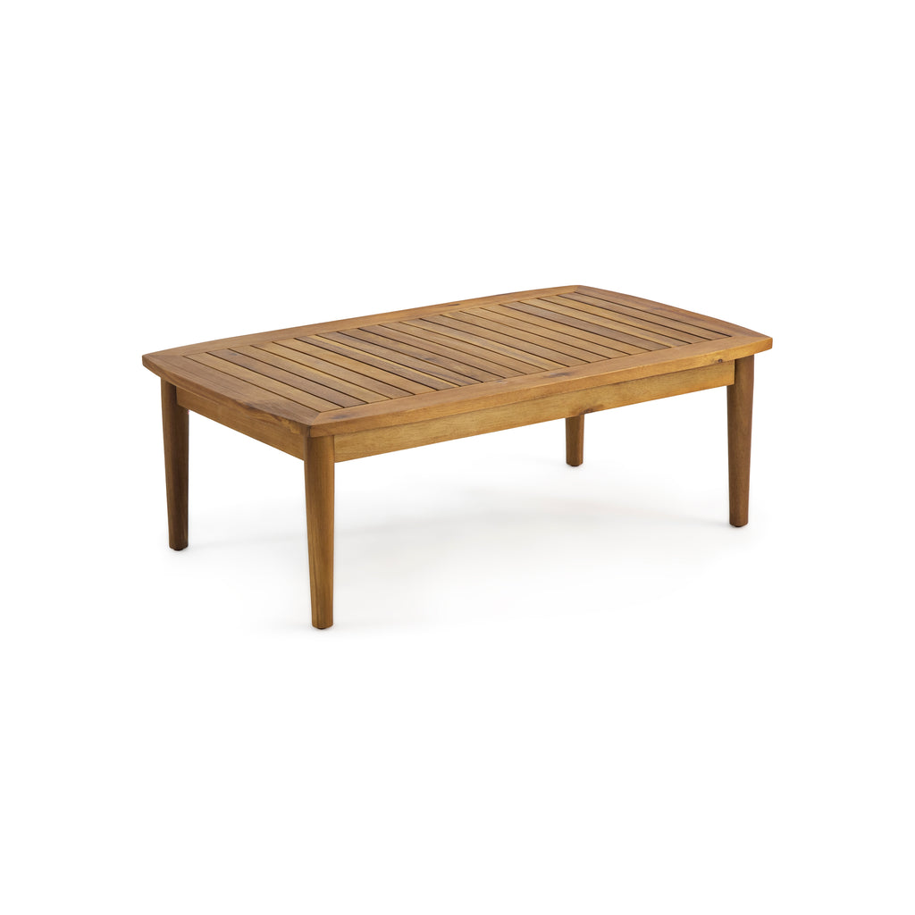 Patio Loveseat and Coffee Table Set with Cushions