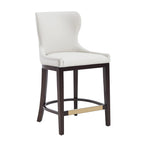 Blair Wood Upholstered Counter Stool