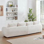 Paton 114.5'' Boucle Fabric Sofa