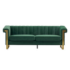 FX-P81B-RG Velvet Sofa