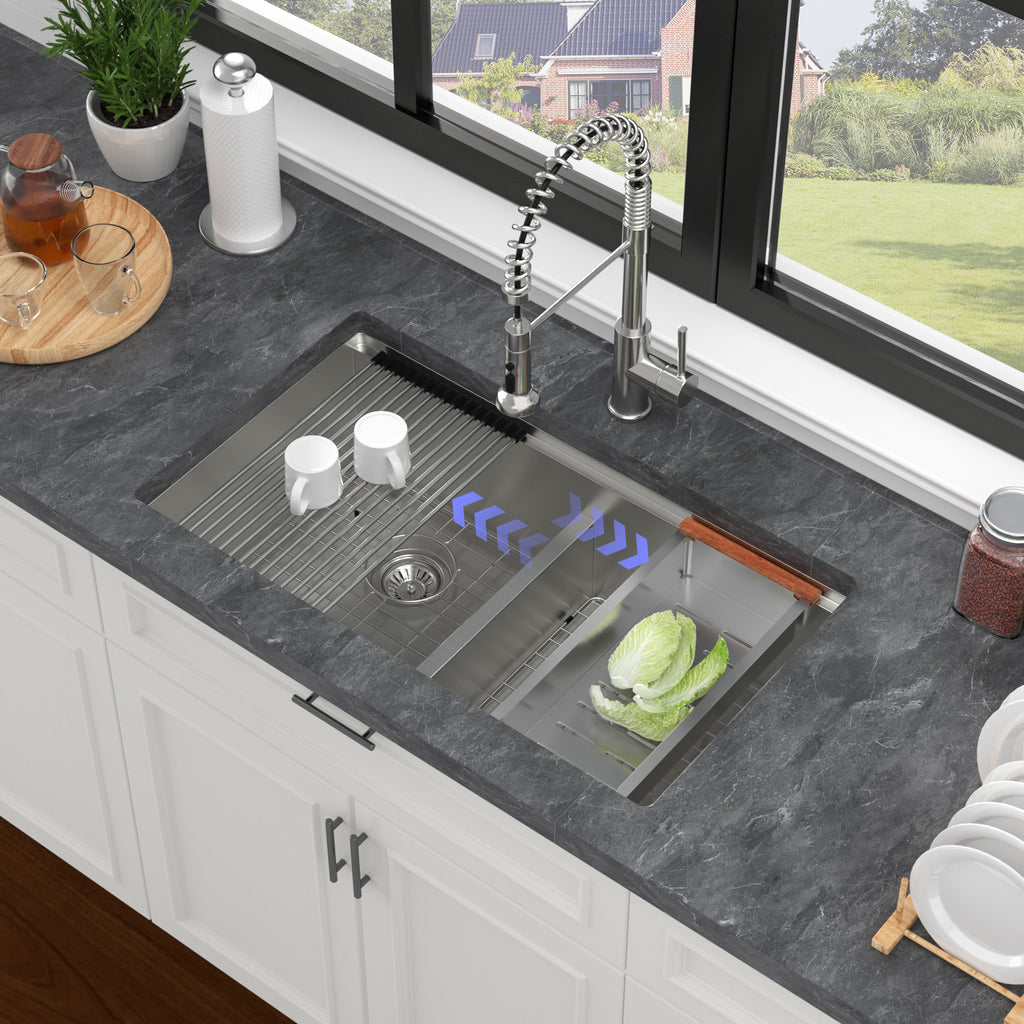 Double Bowl (50/50) Undermount Kitchen Sink