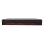Solid Wood Lunar 2-Drawer Floating Console, 1 Open-slot
